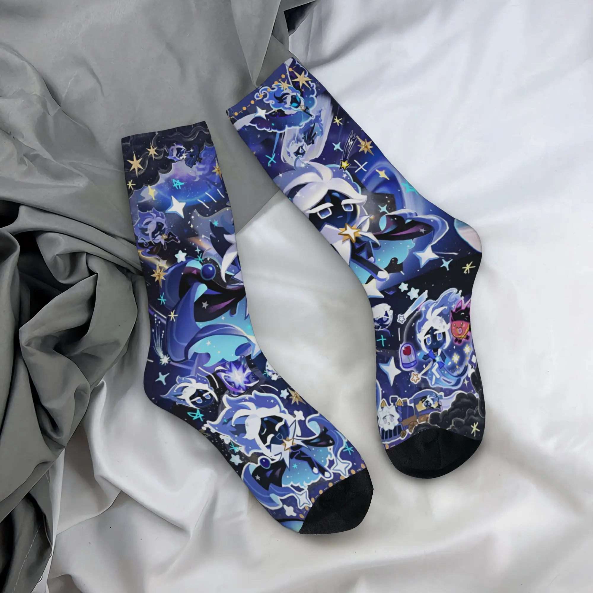 Cookie Run Kingdom  Socks Accessories For Men Women Video Games Soccer Socks Soft
