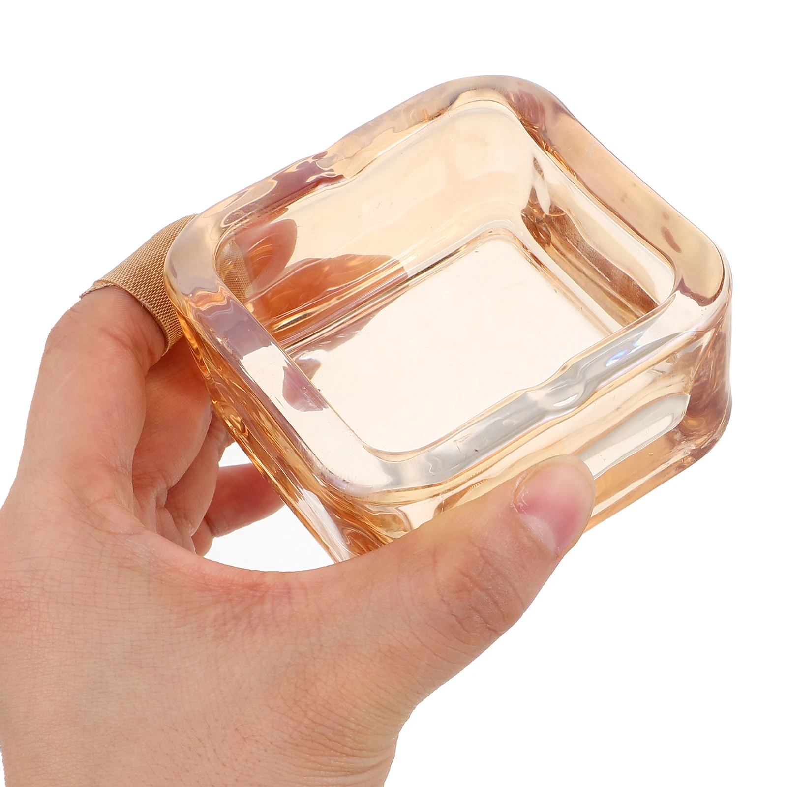 

Ashtray Smoke Home Car Decor Glass Transparent Modern Retro Cool Trendy Durable Longlasting RV
