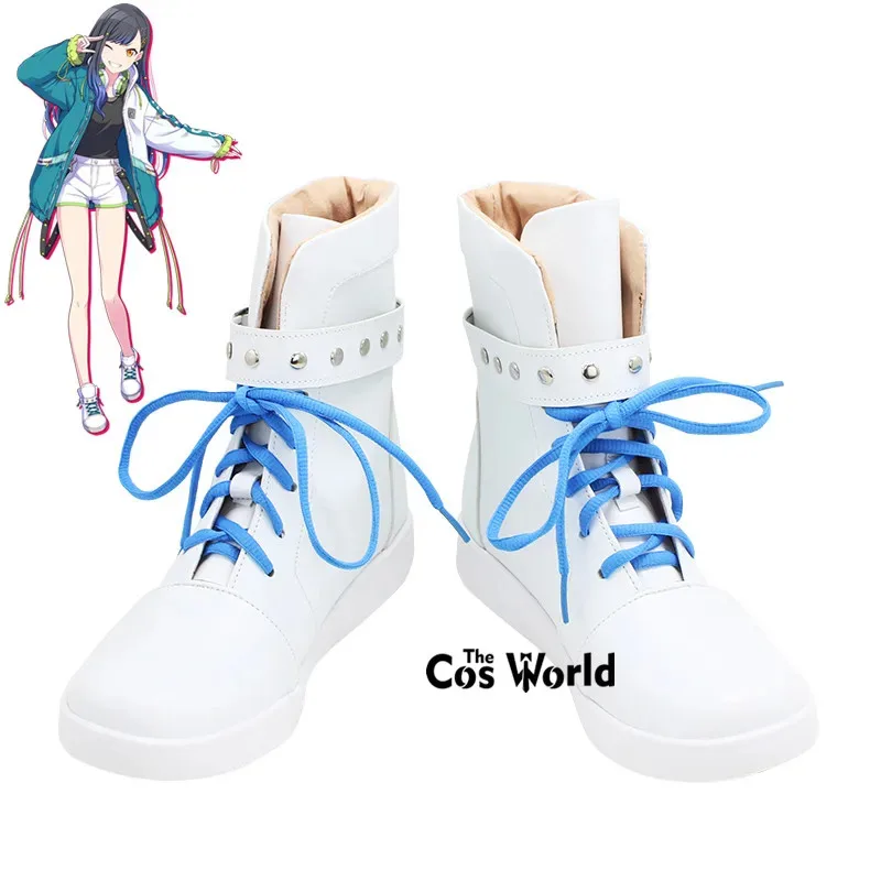 

PJSK Project Sekai Colorful Stage Feat Shiraishi Anime Customize Обувь для косплея Сапоги