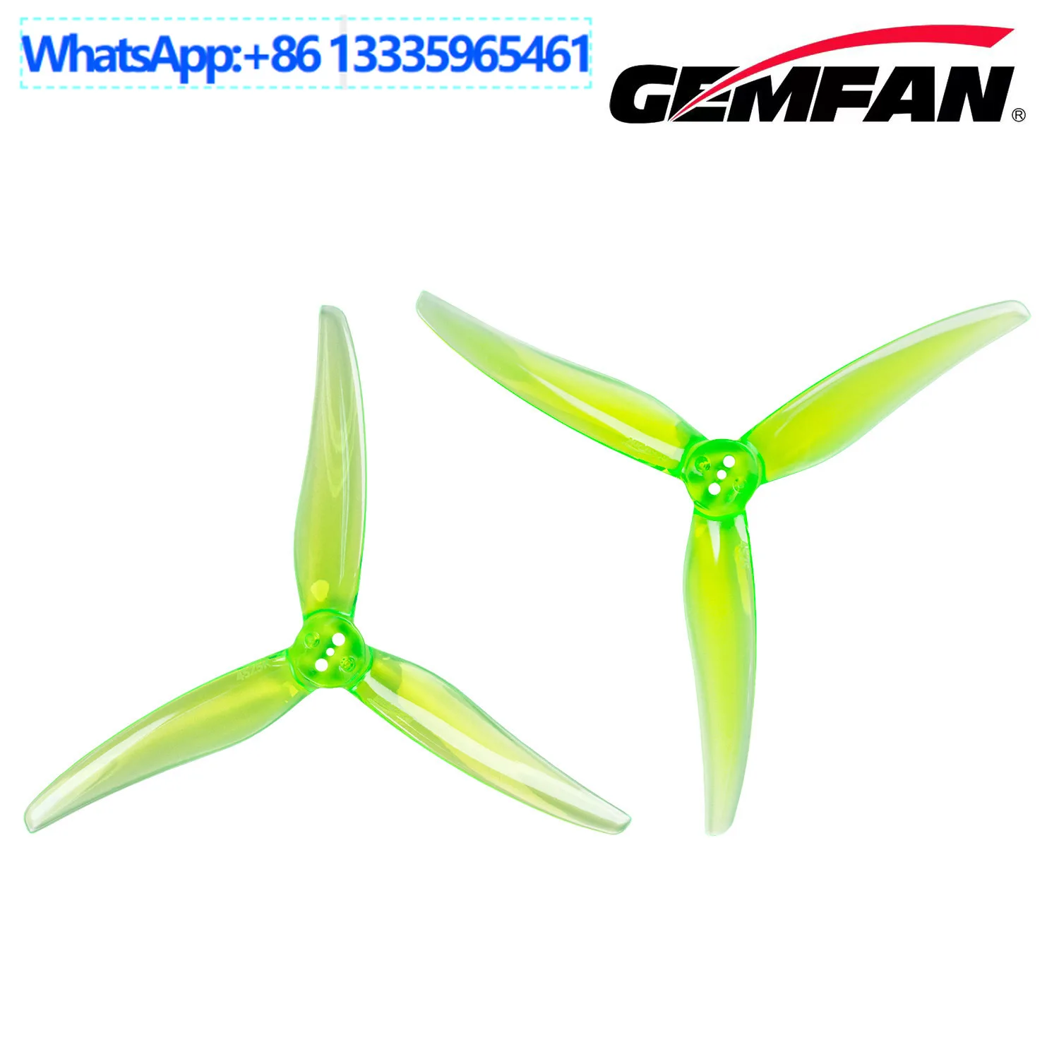 10-pieces-qianfeng-gemfan-4525-3-helice-a-trois-trous-45-pouces-ouverture-de-lame-huafei-15mm-helice-croisee