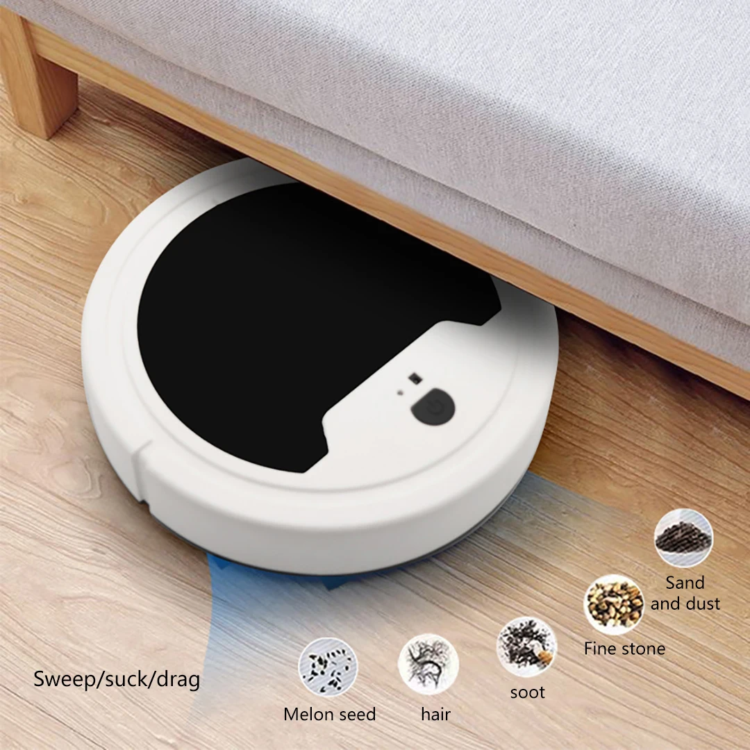 Smart  Robot Vacuum Cleaner Remote 3 in 1 Wireless Sweeping Household Appliances To Clean The Floor Vacuum Cleaner