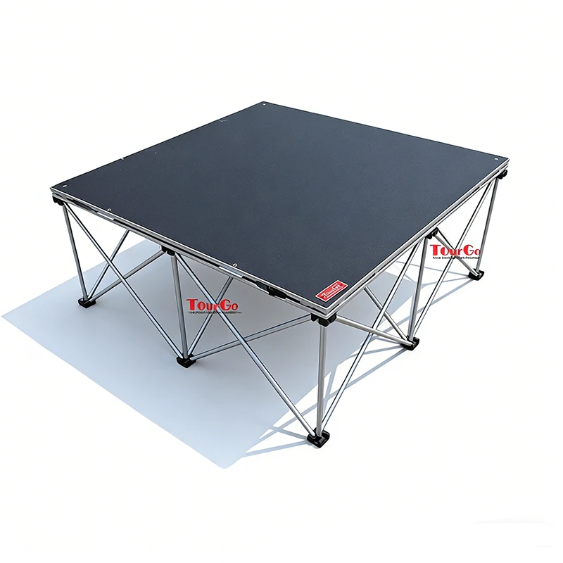 Mobile Intellistage Splice Concert Event Stage Platform Indoor Outdoor Choral Stage
