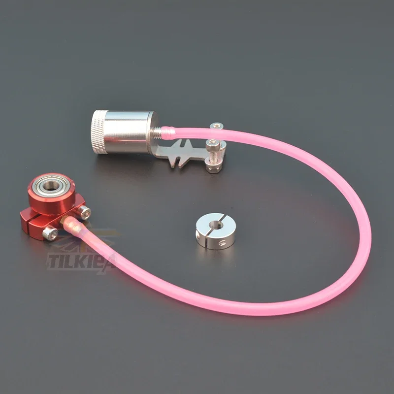 حامل عمود محمل لقارب Rc ، 6.35 مللي متر ، مع كوب زيت ، مع حامل ، كابل مرن 1/4 بوصة ، قفل موفر لقارب RC ، قطع غيار #5