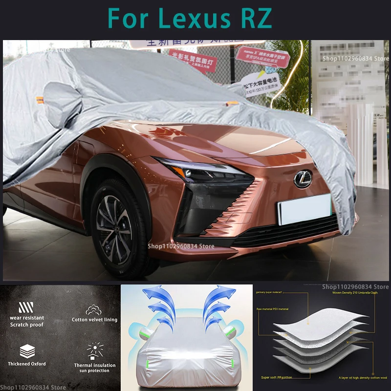 

Чехол для автомобиля Lexus RZ 210T, защита от УФ-лучей, пыли, дождя, снега