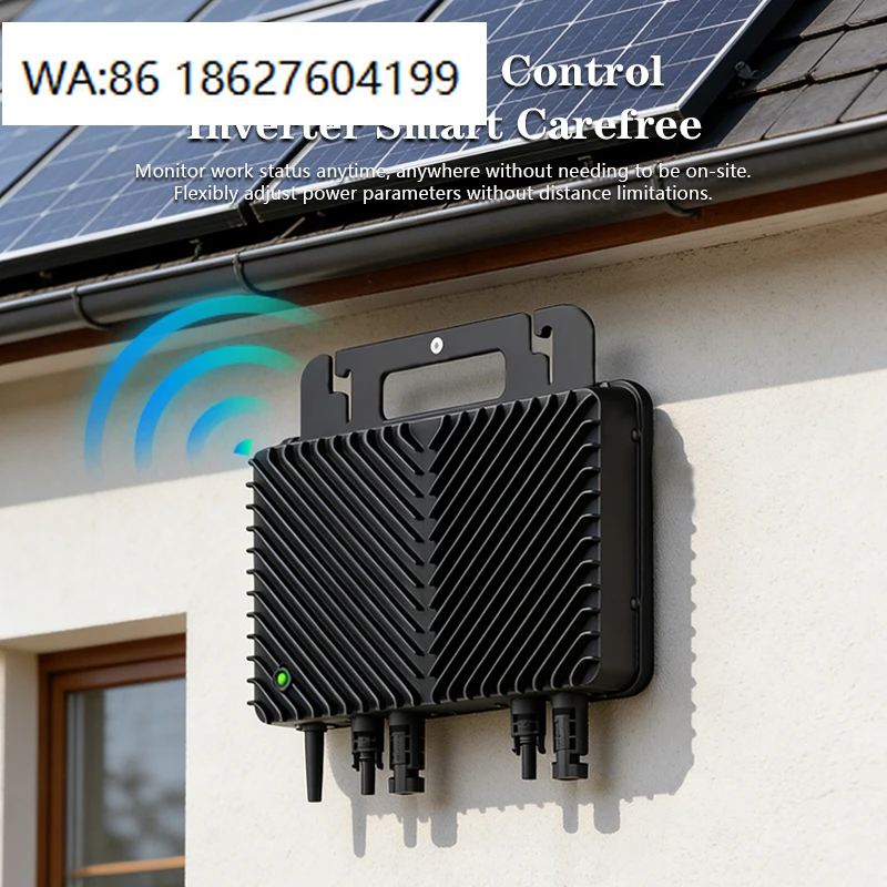 Solar Micro Inverter 800W On Grid IP67 Waterproof Single Phase MPPT Home Solar Power Equipment
