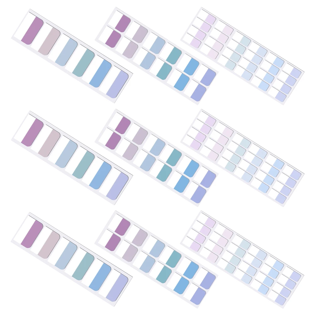 

Index Sticker 3 Sheets Page Markers Sticky Tabs for Books Double Offset Paper Repositionable Book Tabs Annotations Flags
