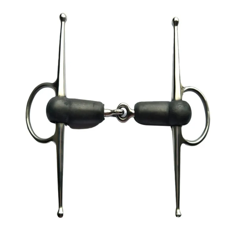English / American / Rubber Horse Bits, Equestrian Mouthpieces for Riders