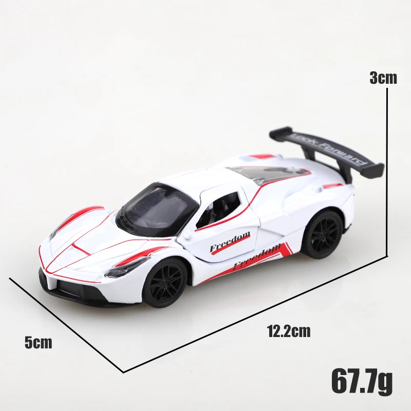 1.36 سبيكة SF نمط المسار التراجع سيارة، محاكاة السيارة الخارقة التراجع سبيكة السيارة، لعبة سيارة سبيكة، لعبة أطفال. #2