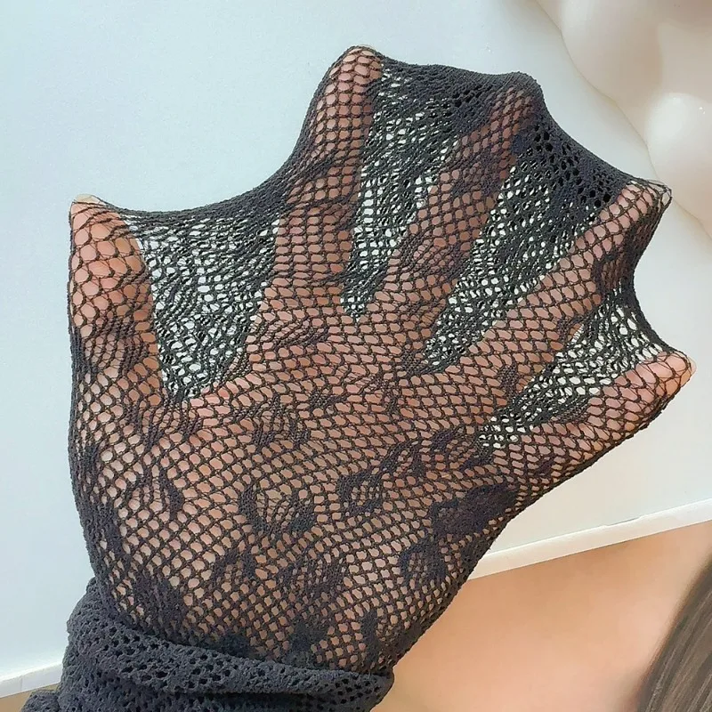 Leopard Mesh Stockings Women Fashion Hollow Fishnet Elastic Elastic Leggings Girls Tight Design Sexy Thin High Pantyhose Socks image 5
