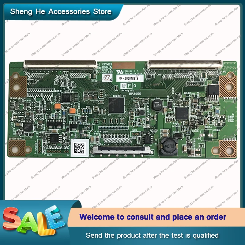 TV T-con Board CPWBX RUNTK DUNTK 4414TP ZZ for TV LCD CONTROLLER ...etc. Original Equipment 4414TP CPWBXRUNTK Free Shipping