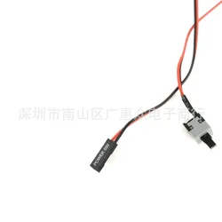5PCS PC Power Cable 50cm 2 Pin SW PC Power Cable On/Off Push Button ATX Computer Switch Wire