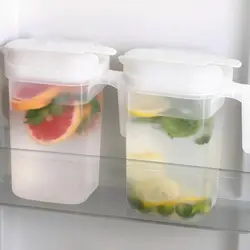 1800/2400ml Cold Kettle Teapot Plastic with Filter Water Jug Large Capacity High Temperature Resistance Fruit Tea Bucket Summer