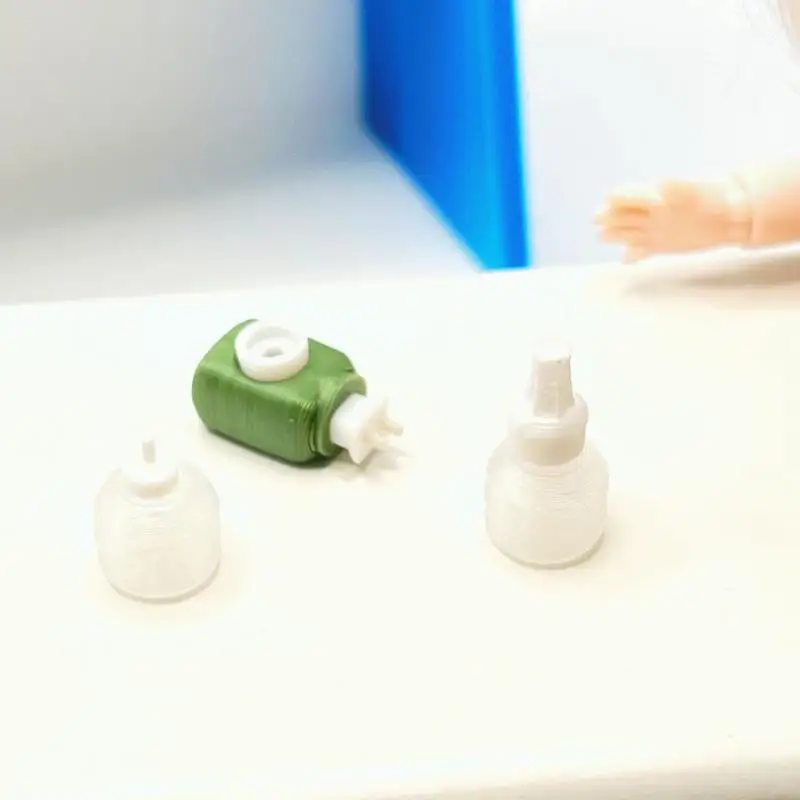 Mini Electric Mosquito Repellent Liquid Bottle Model 1:12 Dollhouse Accessory Realistic Mini Decor Prop For Micro Scene DIY Gift