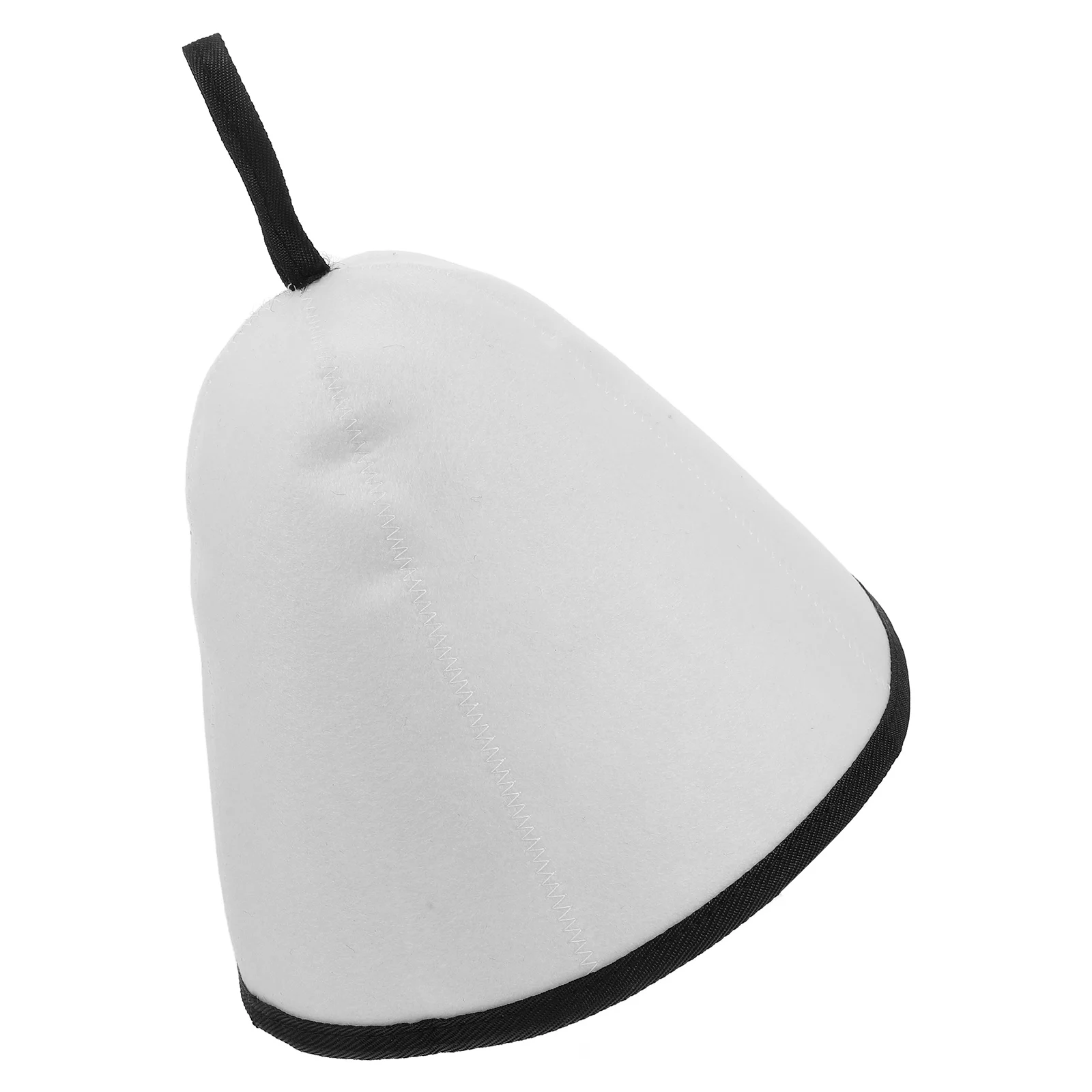 

Felt Sauna Hat Thick Comfortable Breathable Protects Head from Overheating for Bathing Steaming Portable Sauna Cap