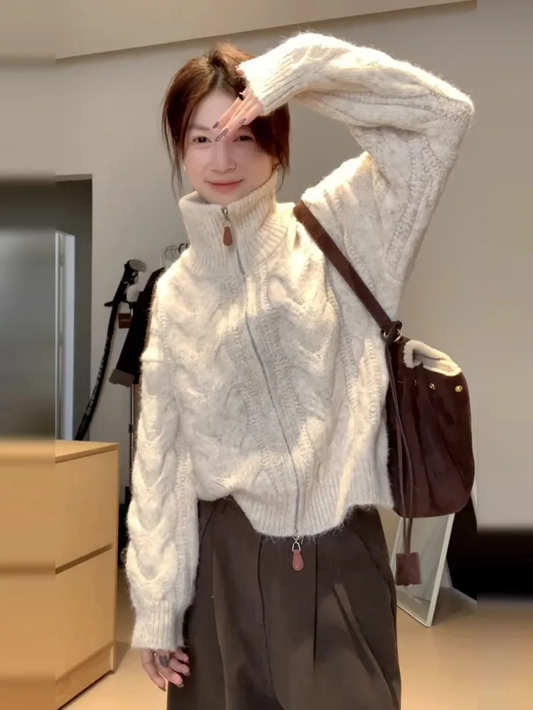 

Sweaters Jumpers Cardigans Womens For Woman Short Knitwears Technical Performance Regular Plaid City Commuting Daily Simple Sexy