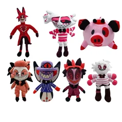 30cm Funny Angel Dust Alastor Plush Doll TV Fans Collection Dolls Carton Soft Stuffed Plushies for Girl Boy Birthday Xmas Gifts