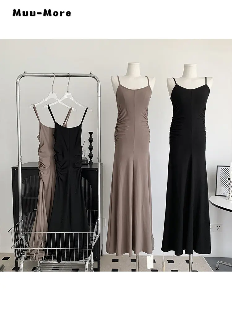 

Женское сексуальное однотонное платье с V-образным вырезом и открытой спиной