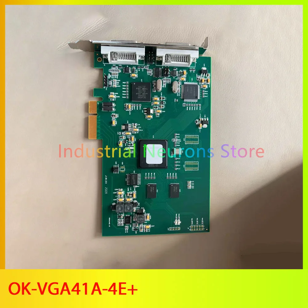 High definition image acquisition card PCI-E × 4 interface OK-VGA41A-4E+