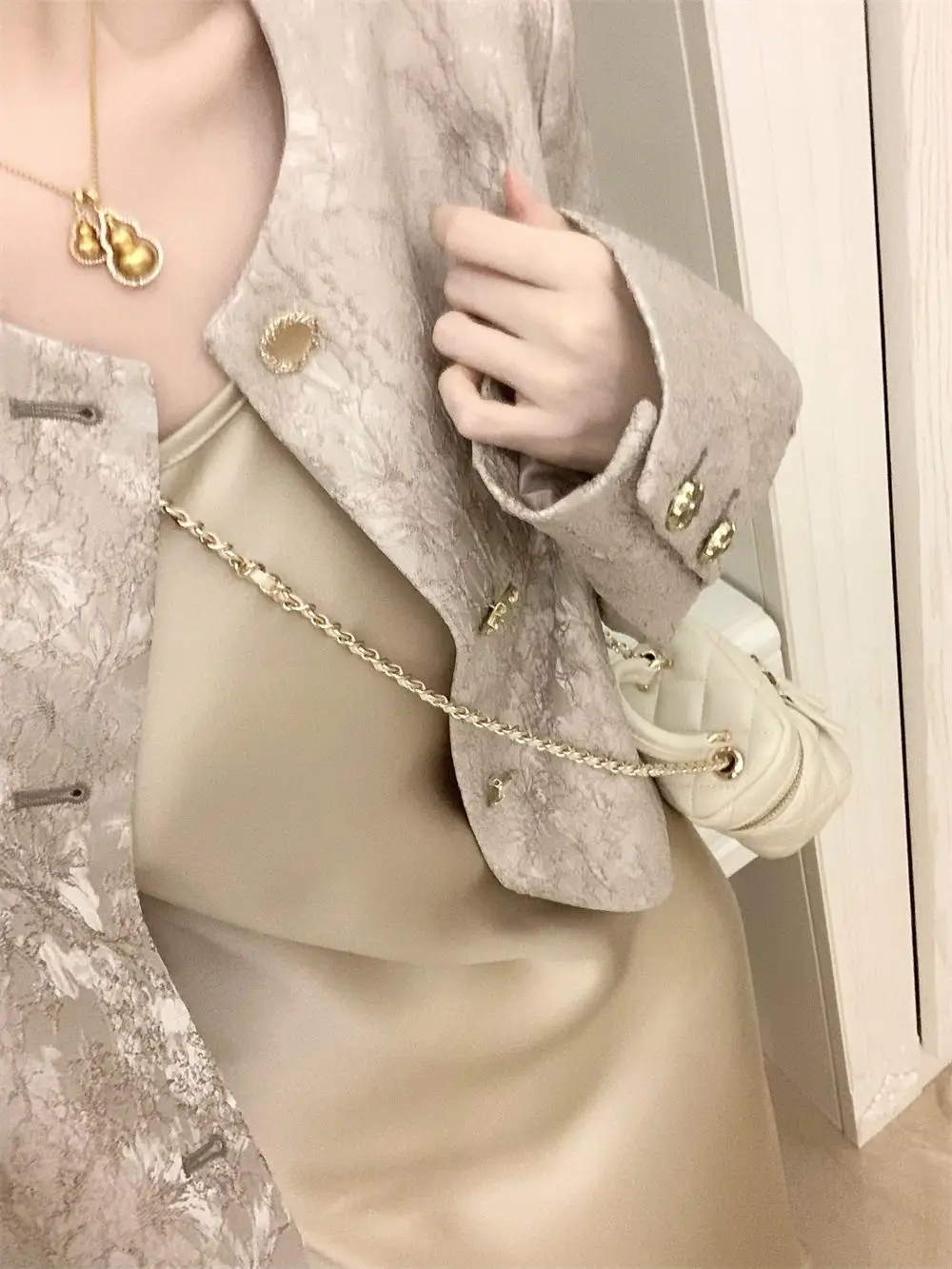 Jesienny Francuski Vintage Elegancki Zestaw Dwuczęściowy Damski Estetyka Lat 2000 Wyszczuplający Krój Długa Sukienka Zestaw Retro Chic Ubrania Biurowe dla Kobiet