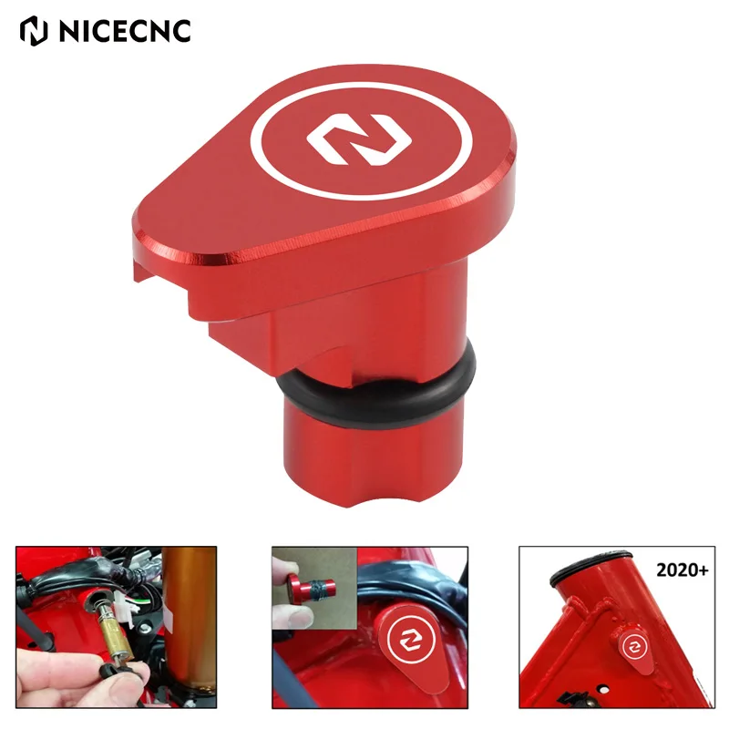 NICECNC สำหรับเบต้า RR 300 2020-2024 ปลั๊กล็อคพวงมาลัยสำหรับเบต้า RR 250 125 200 RR RR-S RX 390 430 480 Racing X-Trainer 300