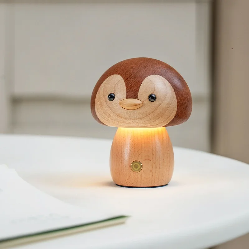 solid-wood-penguin-night-light-touch-control-usb-rechargeable-led-bedside-lamp-warm-light-for-kids-bedroom-home-decor-gift