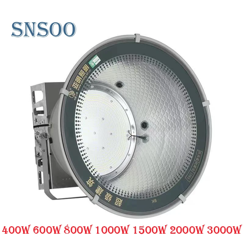 Led Flood Light 220v 400/600/800/1000/2000W Tower Crane Lamp Stadium Build Site Outdoor High Bay Lighting Waterproof Ip65