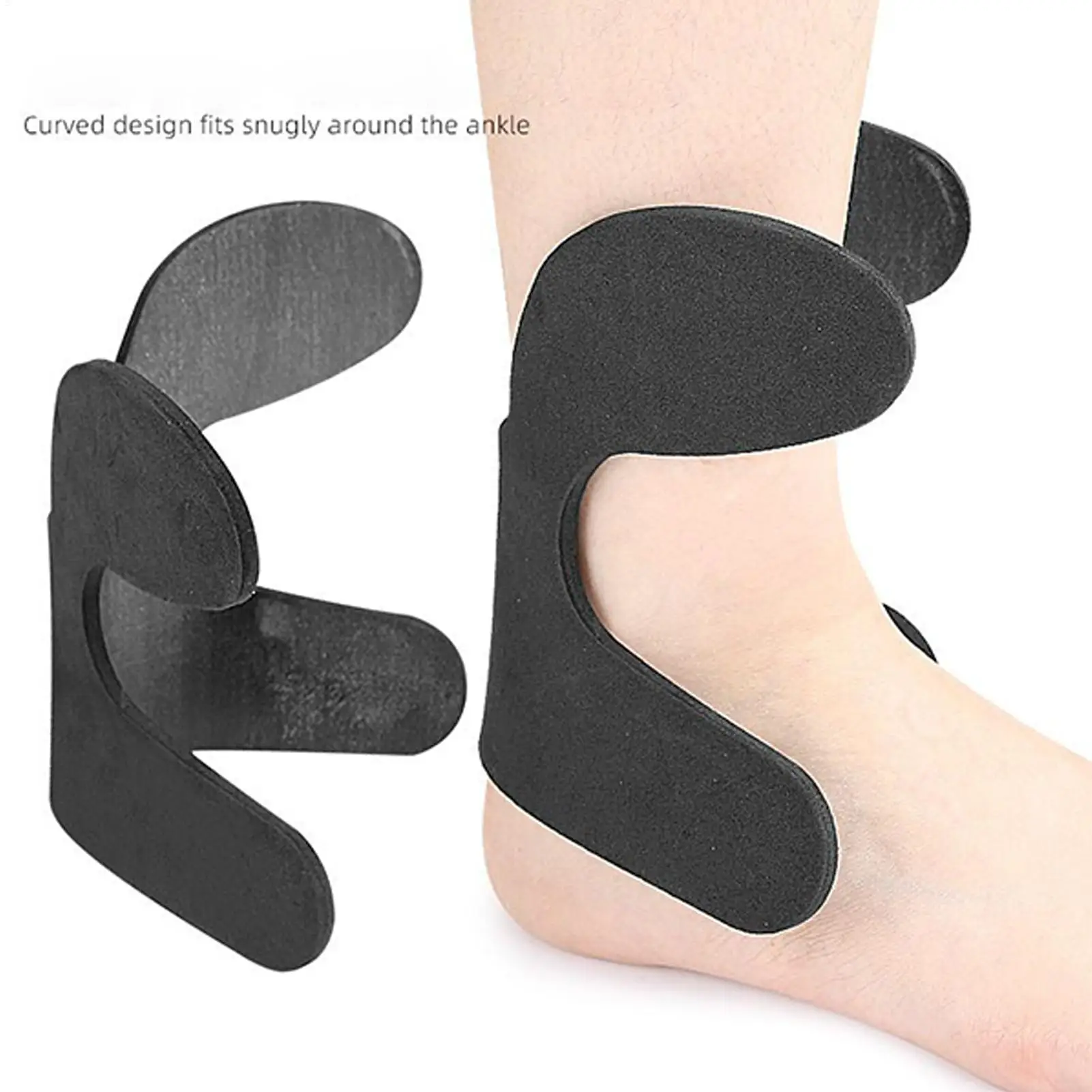 

10 шт. пенопластовых вкладышей для лыжных ботинок, защитные накладки на голеностоп, самоклеящиеся, обрезаемые, амортизирующие подушечки для сноубордических ботинок, накладки на пятки