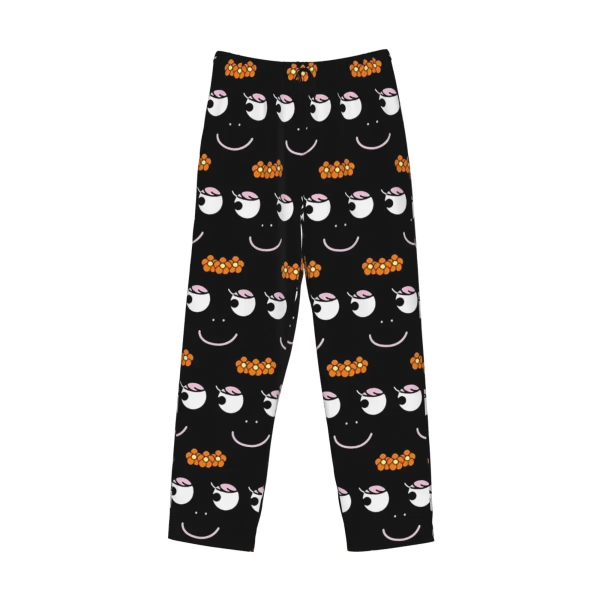 Custom Barbapapa Cartoon Pajama Pants Men Sleepwear Sleep Lounge Bottoms with Pockets