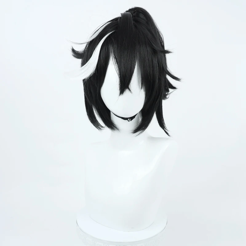 Juego Uma Musume Pretty Derby Katsuragi Ace Cosplay peluca orejas cola disfraz de fiesta de Halloween pelo sintético fibra resistente al calor