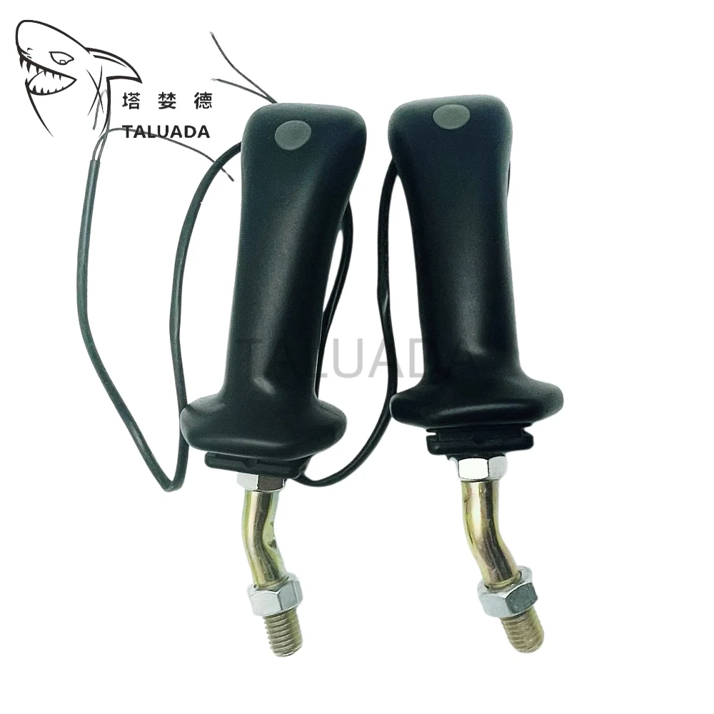 Botão de Cola para Manopla de Joystick para Peças de Controle de Escavadeiras Bobcat E20 DH200/220-5 DH60
