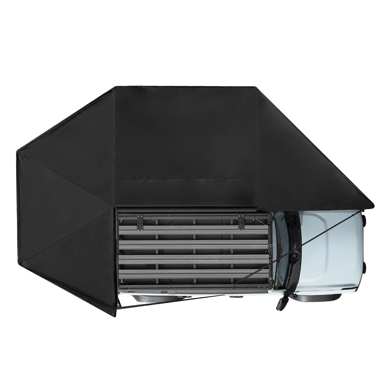 

Universal Extended 270 Degrees Car Side Awning Waterproof Free Standing Legless 4x4 Camping Vehicle Awning