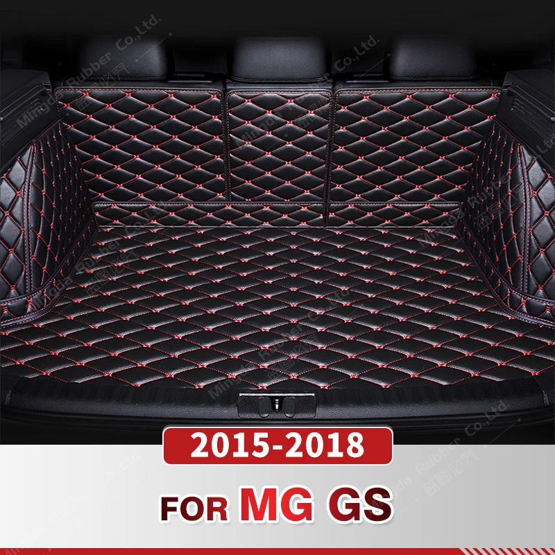 

Auto Full Coverage Trunk Mat For MG GS SUV 2015-2018 17 16 Leather Car Boot Cover Pad Cargo Liner Interior Protector Accessories