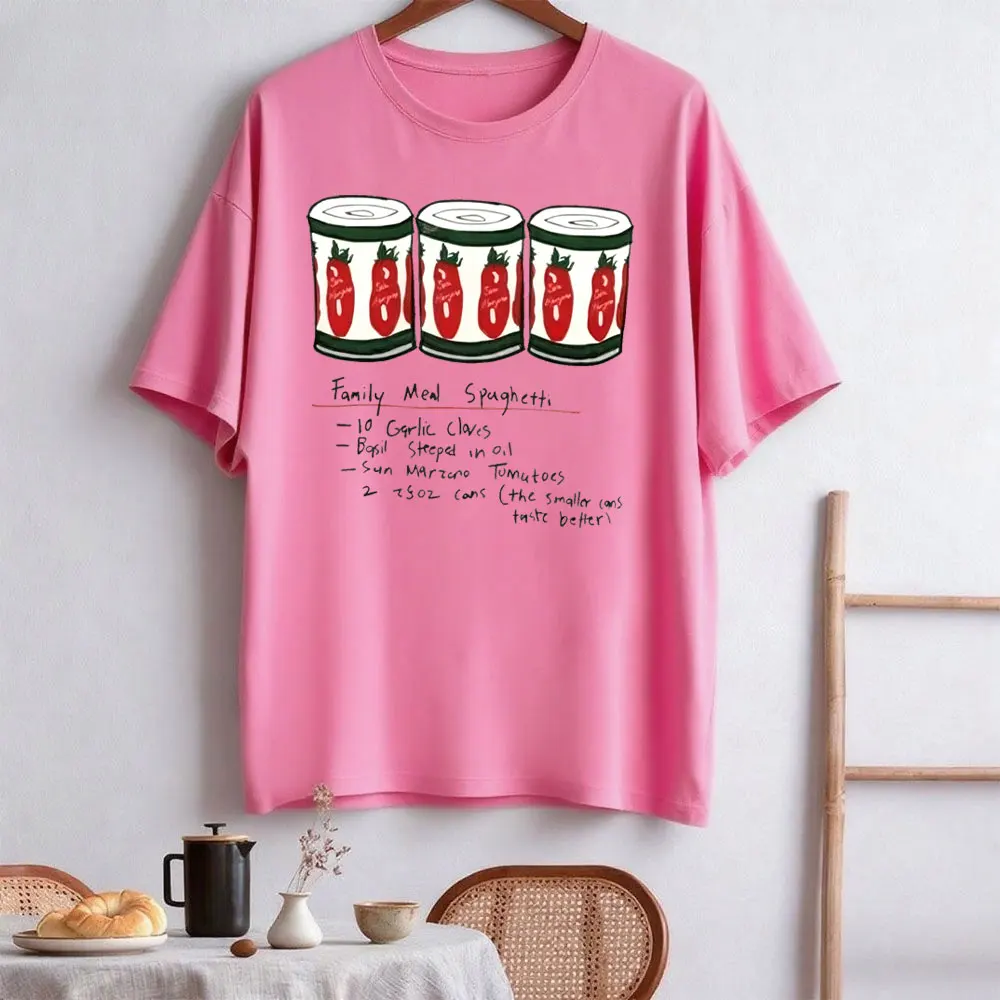 السباغيتي جيريمي ألين المشجعين للجنسين القطن تيز الدب المسلسلات التلفزيونية التي شيرت لحم البقر الأصلي من شيكاجولاند قميص وجبة الأسرة #3