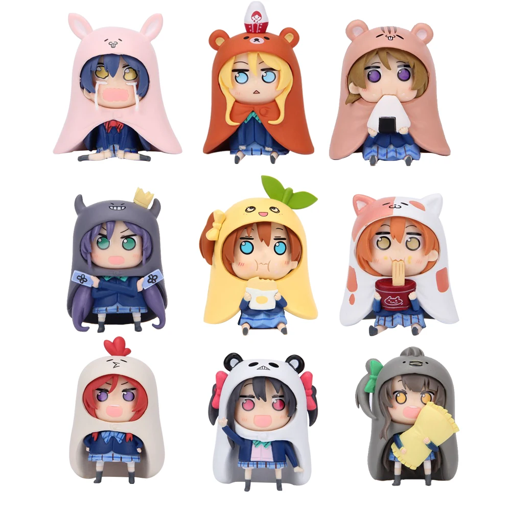 Figura de acción de Anime Lovelive School Idol Project, figura de acción, Yazawa, Maki, Nishikino, Rin, Hoshizora, Ellie, regalo de juguete, 5CM