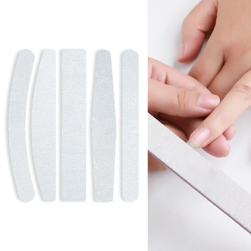 New Fashion Professional Nail Files Sandpaper Double Side Nail Buffers Polishing Sanding Blocks Nail Files Manicure Tools