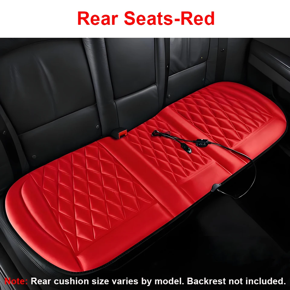 Rear Seats-Red