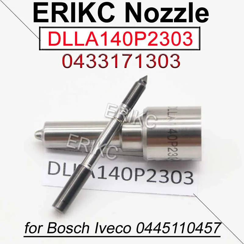 DLLA140P2303 Auto Diesel Fuel Nozzle DLLA 140 P 2303 Injector Parts Tip 0433172303 For Bosch Iveco Fiat 0445110457