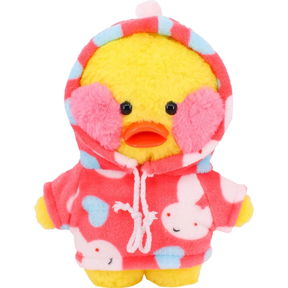 Red Series Duck Doll Clothes Accessories for 30Cm Plush Lalafanfan Animal Stuffed Plush Toy Christmas Gift Toy,Kawaii Doll Dress