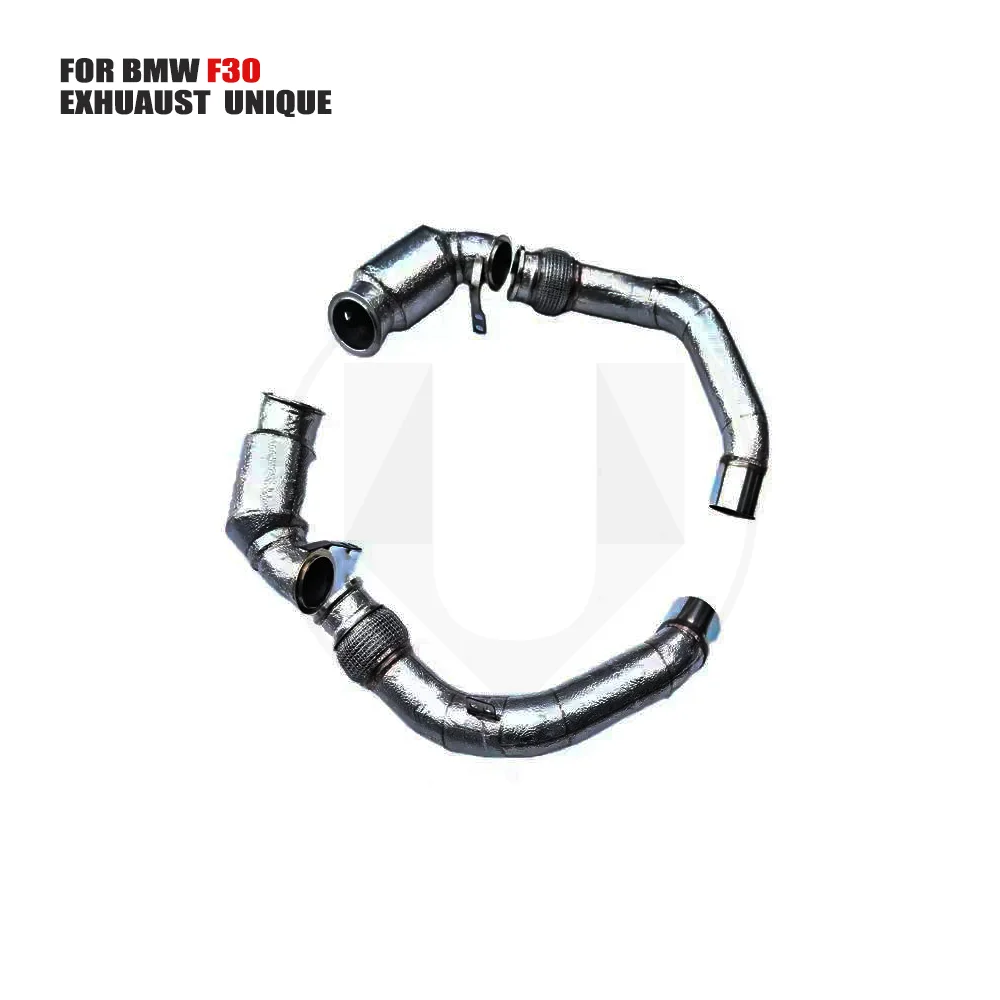 

UNIQUE Exhaust Manifold Downpipe for BMW F10 F90 M5 2013 Car Accessories With Catalytic converter Header Without cat pipe