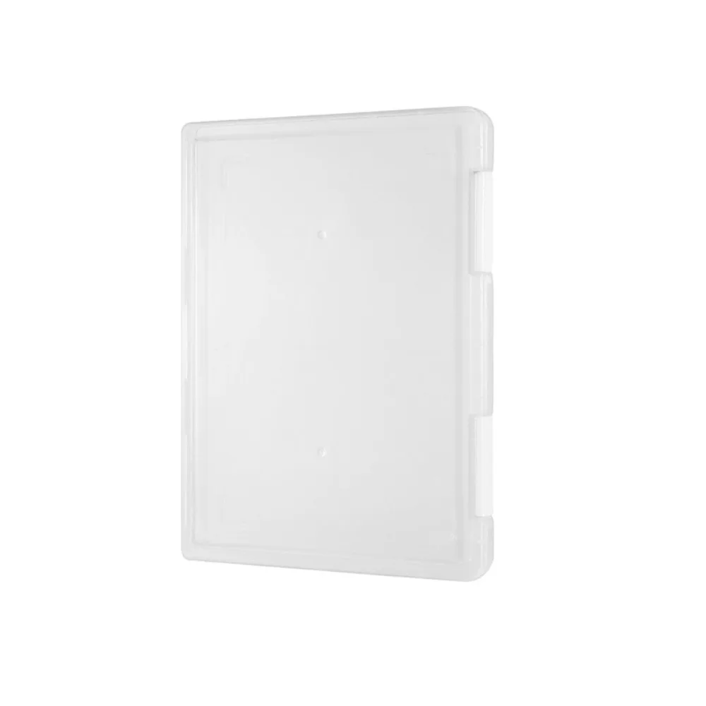 Simplicity A4A5 Paper Storage Box Document Organizer Transparent Storage Box Dust Proof Clear Information File Box Office Supply