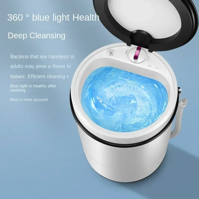

Direct salesPortable Washing Machine Small Baby Underwear Semi-automatic Dormitory Household Small Socks Washing Machin