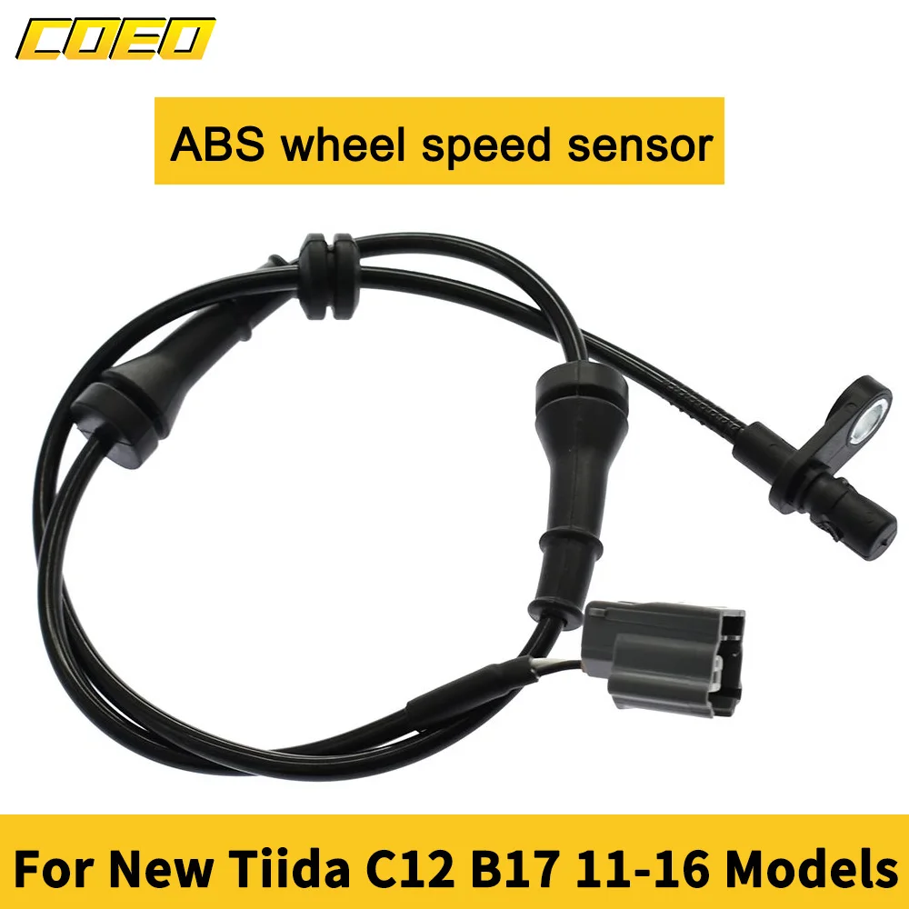 Left/Right ABS Wheel Speed Sensor For Nissan New Tiida C12 B17 11-16 Models 47910-3DA0A-C105/47901-3DA0A/47900-3DA0A