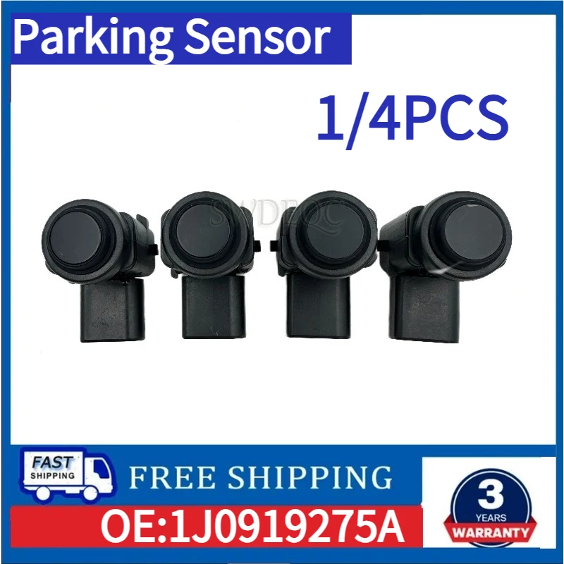 1/4PCS 1J0919275A PDC Parking Assist Sensor Car Accessories For VW New Beetle Cabriolet Phaeton Touareg Skoda Octavia Combi