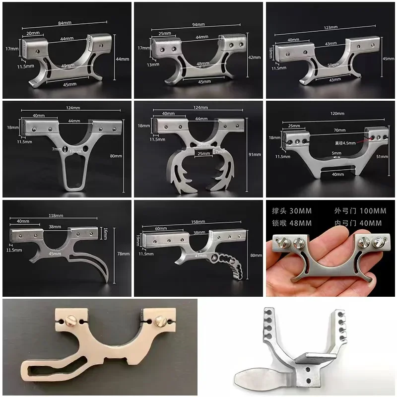 Cabezal tirachinas multifuncional acero inoxidable – Recambio para arco outdoor - imagen 5