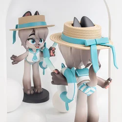 Original Genuine Maid Cat Summer Vacation Limited Elevator Anime Action Figure Ornaments Collection Model Doll Toy Kid Gift