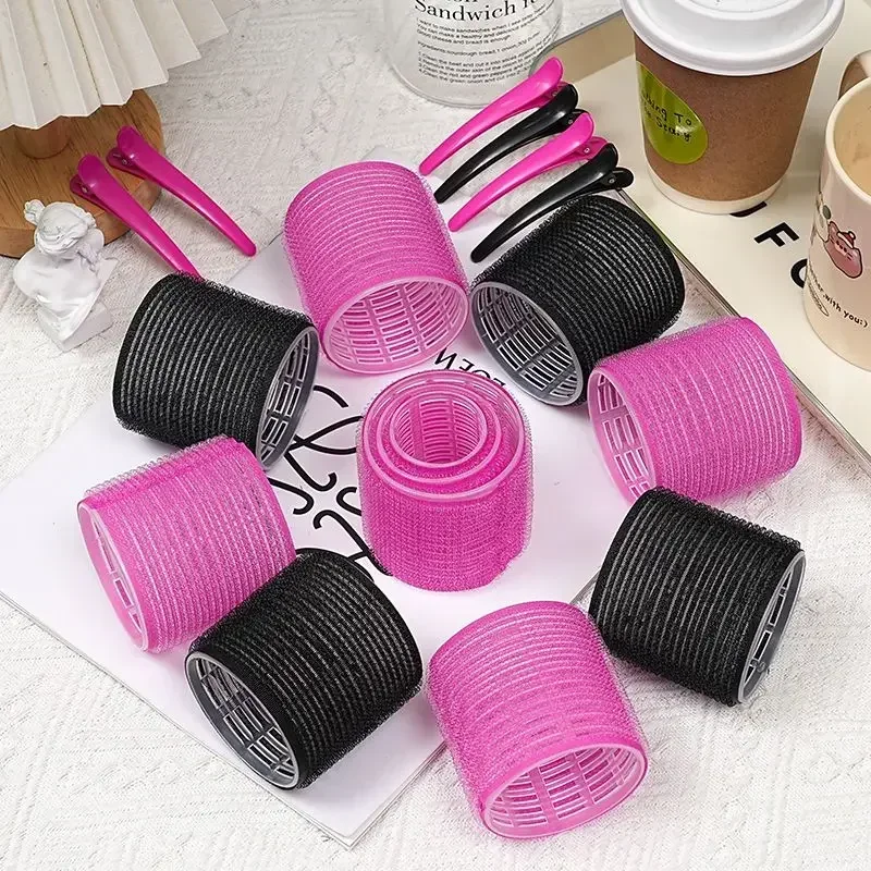 30-teiliges, hitzefreies Haar-Styling-Set, selbsthaltende Rollen, 18-teilige Lockenwickler und 12-teilige Clips, einfach zu verwendende Haarpflege-Schönheitswerkzeuge zum Selbermachen – Detail 13