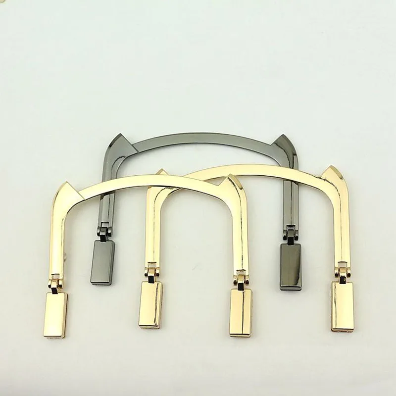 

10pcs 90mm Metal Handle Women's Bag Square Frame Handles Buckles DIY Luggage Strap Part Hardware Accessories