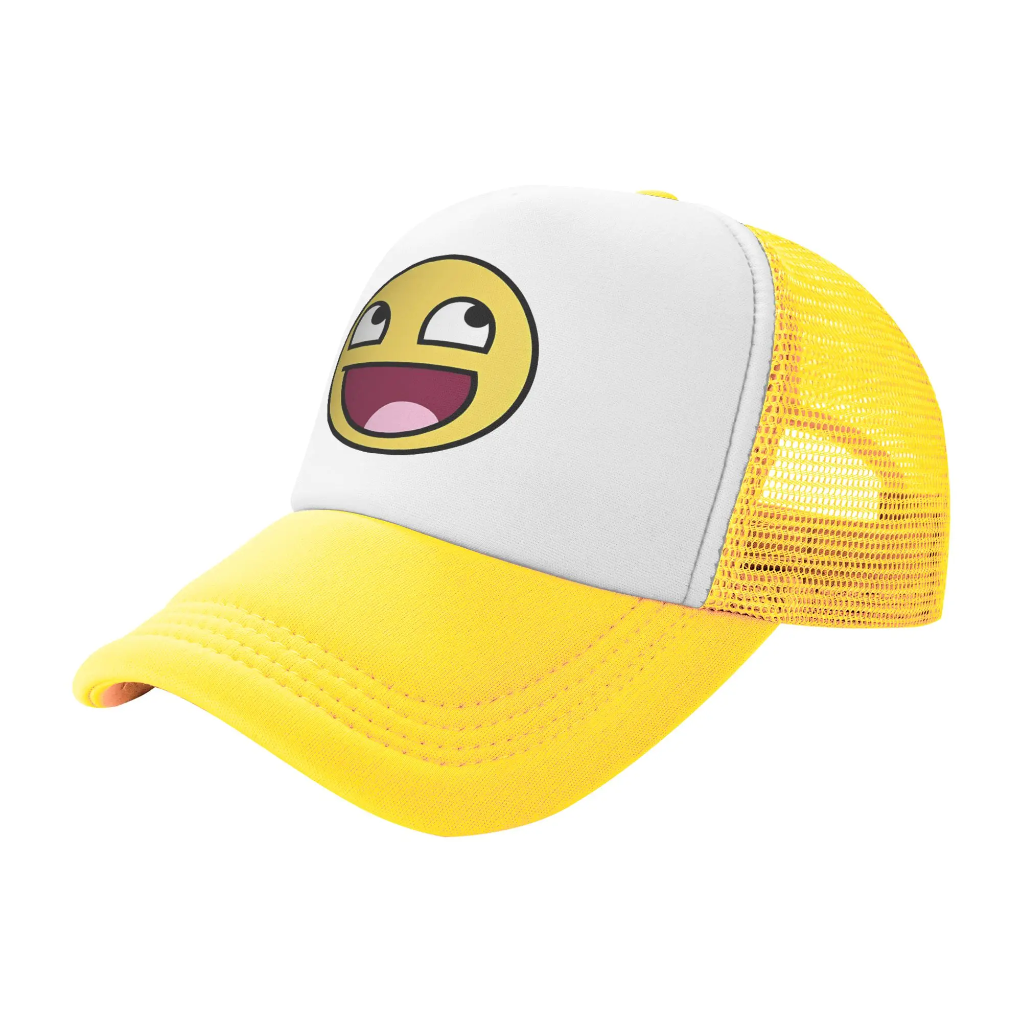  Beach Epic Face Vampire Merch Mesh Trucker Hat Unisex Breathable  Mesh-back Snapback Cap Stylish Adjustbale