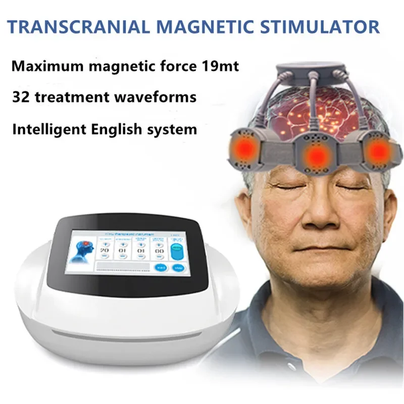 30mT rTMS Transcranial Magnetic Stimulator Parkinson\'s disease Insomnia Anxiety Depression Treatment Instrument Schizophrenia