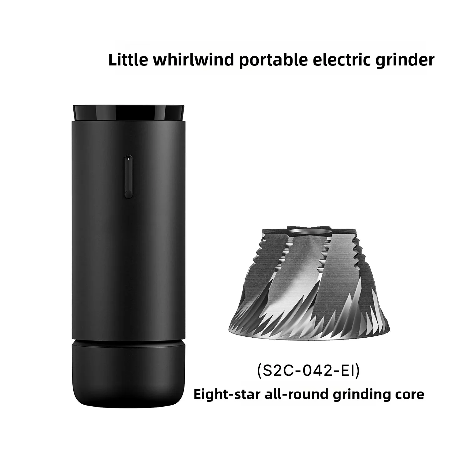 01S مطحنة حبوب البن الكهربائية المحمولة حبوب البن الإيطالية المخمرة يدويًا #4